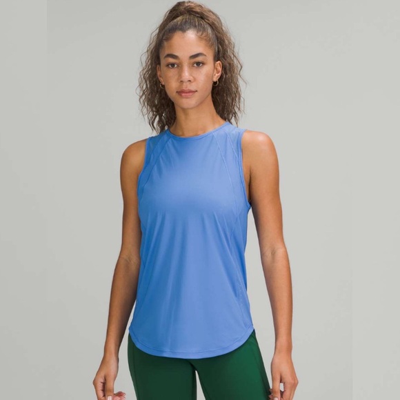 lululemon athletica Tops - Lululemon Sculpt Tank Top in Blue Nile